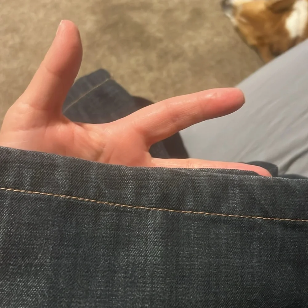 Enzo mens dark blue denim